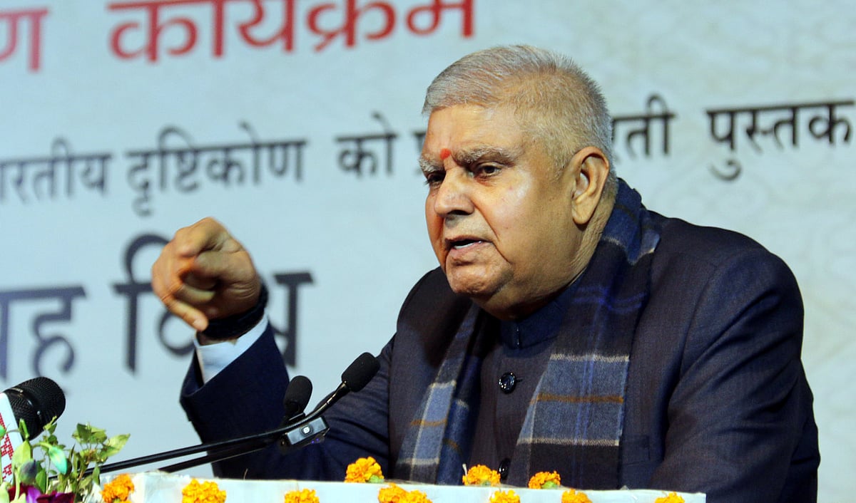 MP News: Former Vice President Jagdeep Dhankhar Warns Against Getting Caught In Narrative Swirl