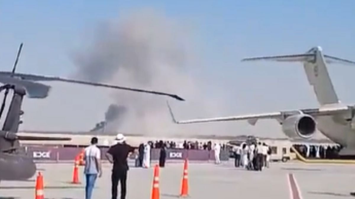 ‘Hum Shaheed Hone Se Bach Gaye’: Pakistani Journalist Shamelessly Mocks Tejas Fighter Jet Crash At Dubai Air Show 2025 - VIDEO 