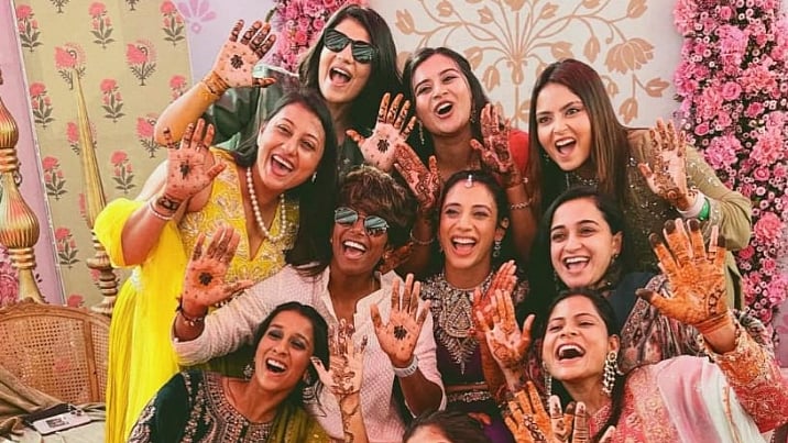 Smriti Mandhana's Mehendi Photos Go VIRAL As India's World Cup Stars Grace Wedding Festivities 