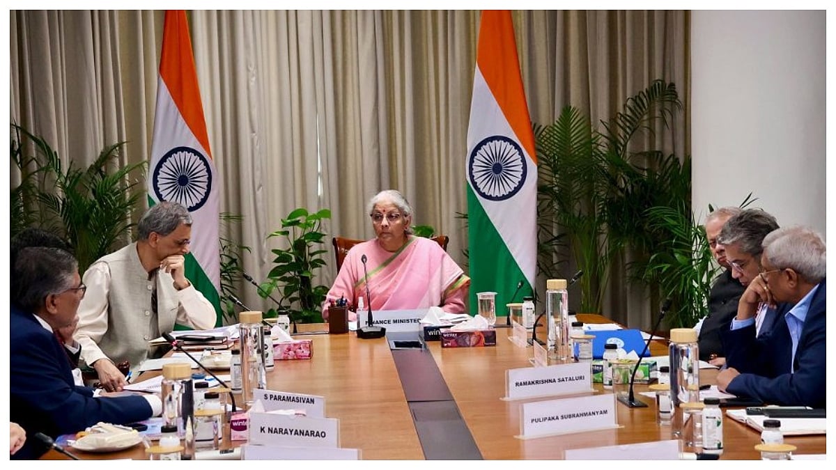 Finance Minister Nirmala Sitharaman Holds Meeting With Infrastructure & Energy Experts For Budget FY27 