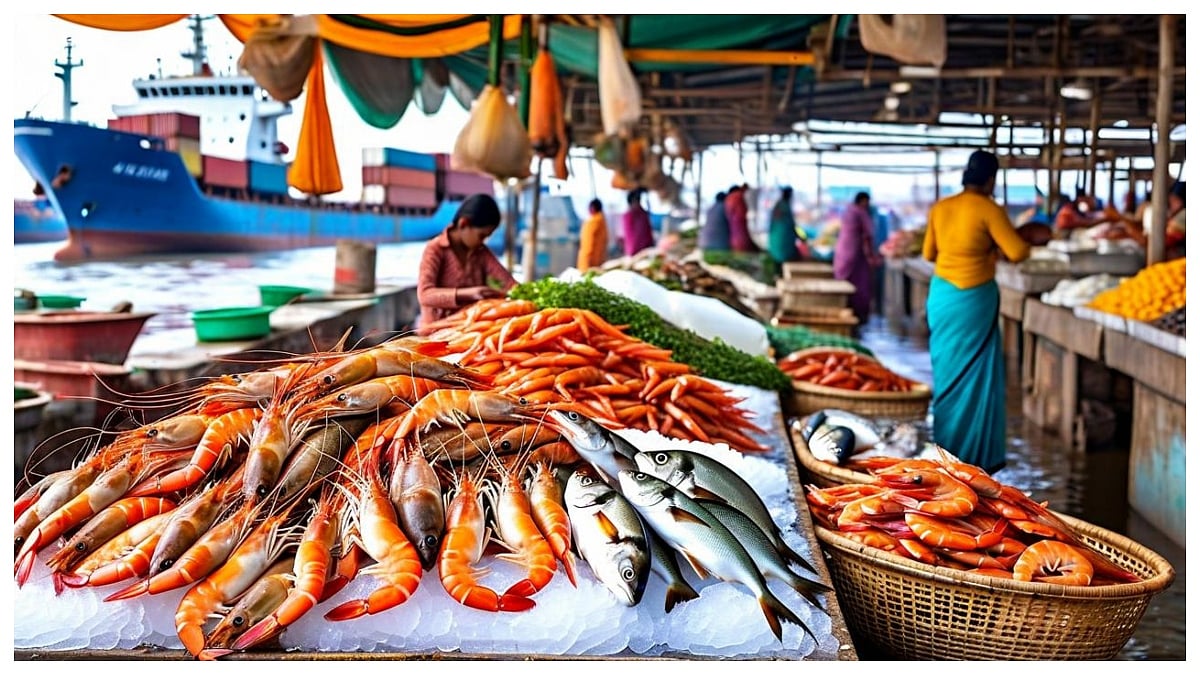 India Sets Ambitious Goal To Boost Seafood Exports To ₹1 Lakh Crore By 2030 