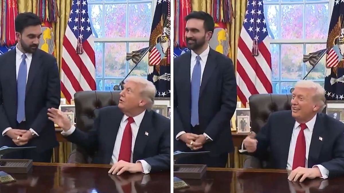 'That's Okay, I Don't Mind': Donald Trump Jokes About Being Called 'Fascist' By NYC Mayor-elect Zohran Mamdani In White House | Video 
