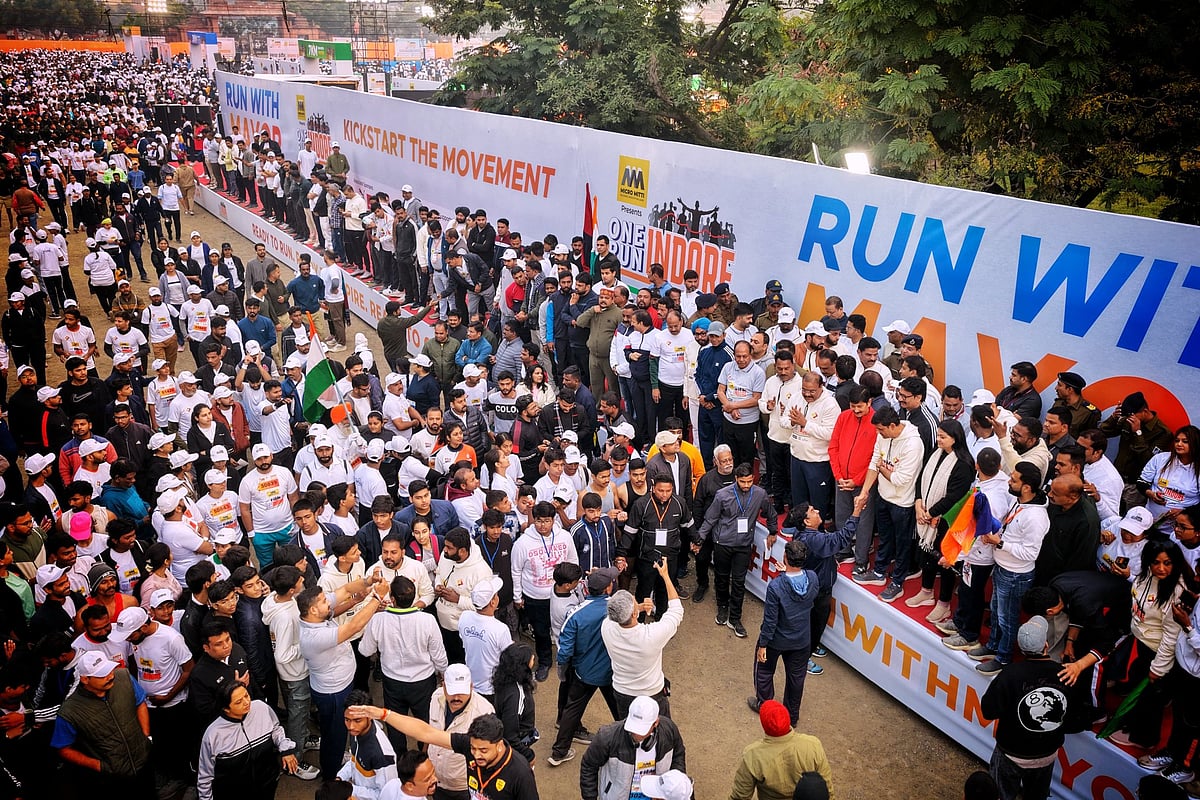 CM Mohan Yadav Hails ‘One Indore - Run Indore’ Marathon; Ministers Kailash Vijayvargiya,...