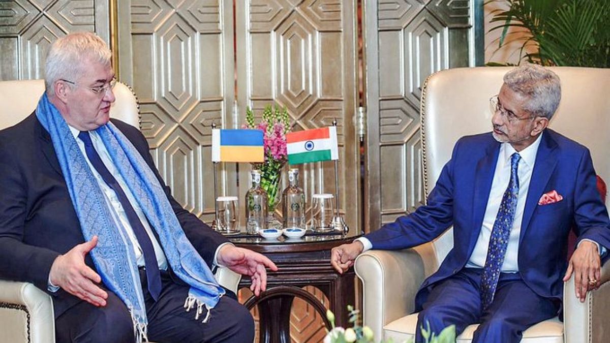 'Holds Talks With Ukrainian FM Andrii Sybiha, Reaffirms India's Support For Early End To Conflict And Enduring Peace': EAM Jaishankar 