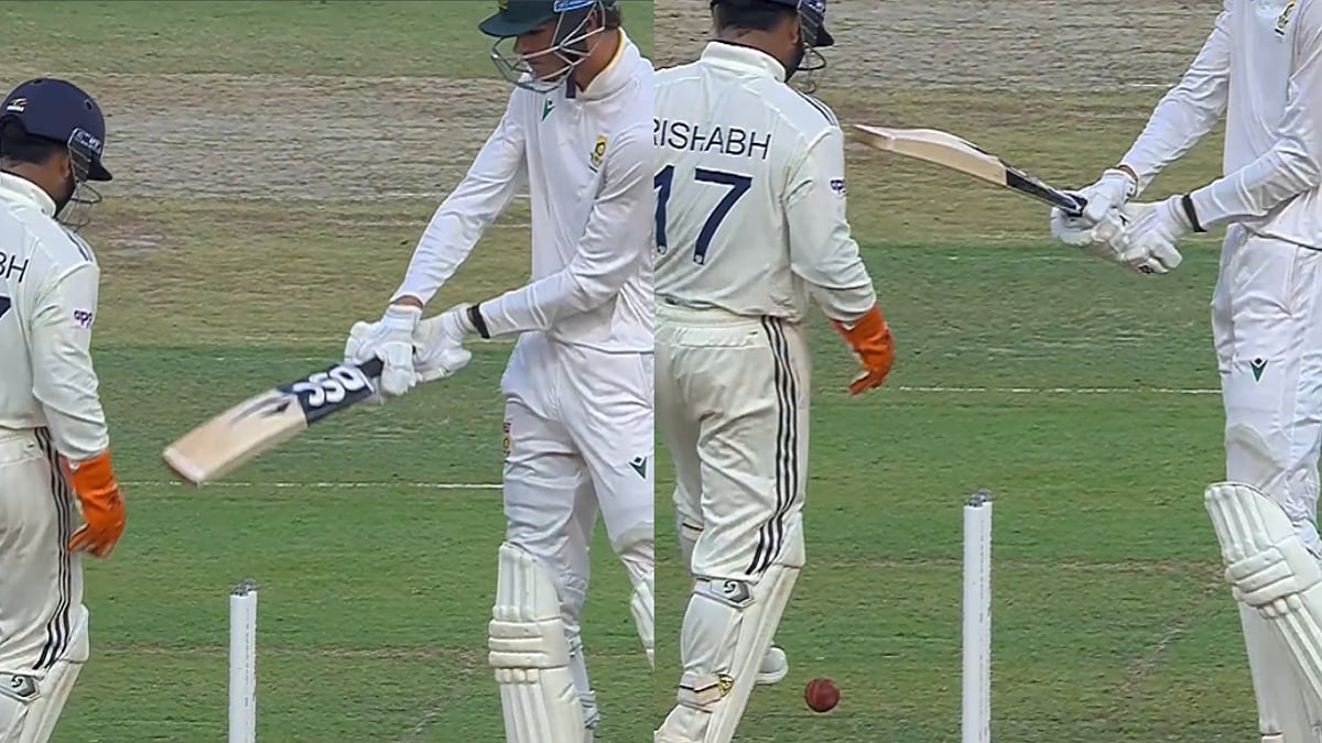 Bizarre Scenes! Marco Jansen Nearly Swings Bat Into Rishabh Pant's Head Following His Dismissal During IND vs SA 2nd Test; Video 