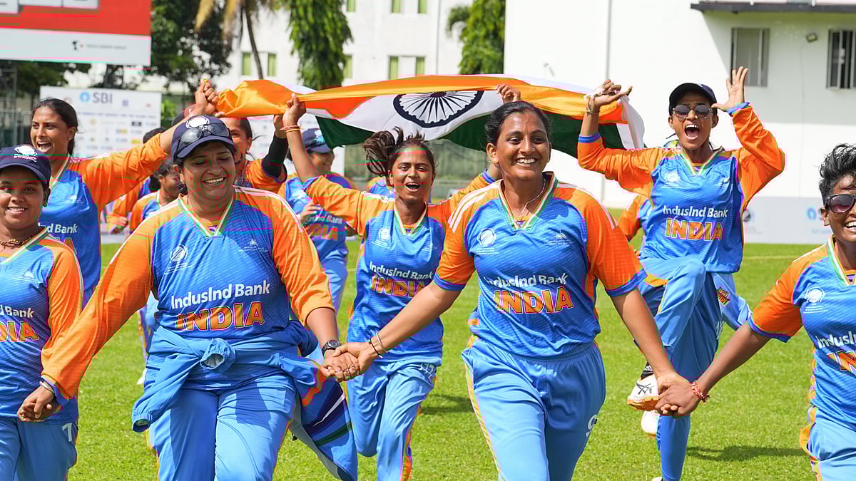 VIDEO: Heartwarming! India Women Rush The Field With Tiranga After Winning Blind T20 World Cup