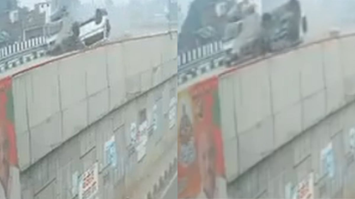 Caught On Camera: Bolero Flips ‘5 Times’ On Gorakhpur–Varanasi Highway After Collision With...
