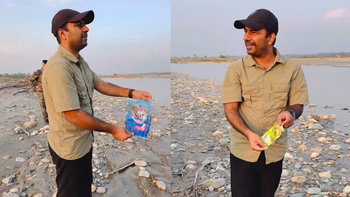 IFS Officer Flags Shocking Plastic Trail Inside India's Pristine National Park: 'Biggest Problem This Country Faces' 