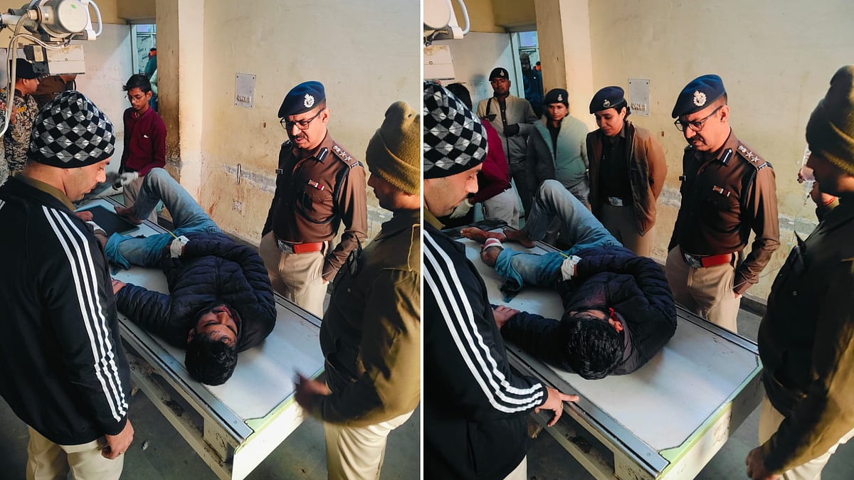 MP News: Wanted Gangster Carrying ₹10k Bounty Shot In Leg During Police Encounter In Gwalior