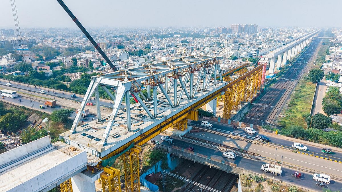 Mumbai–Ahmedabad High-Speed Rail Project: 11th Steel Bridge, 70 Metres In Length, Launched Over Cadilla Flyover In Ahmedabad District 