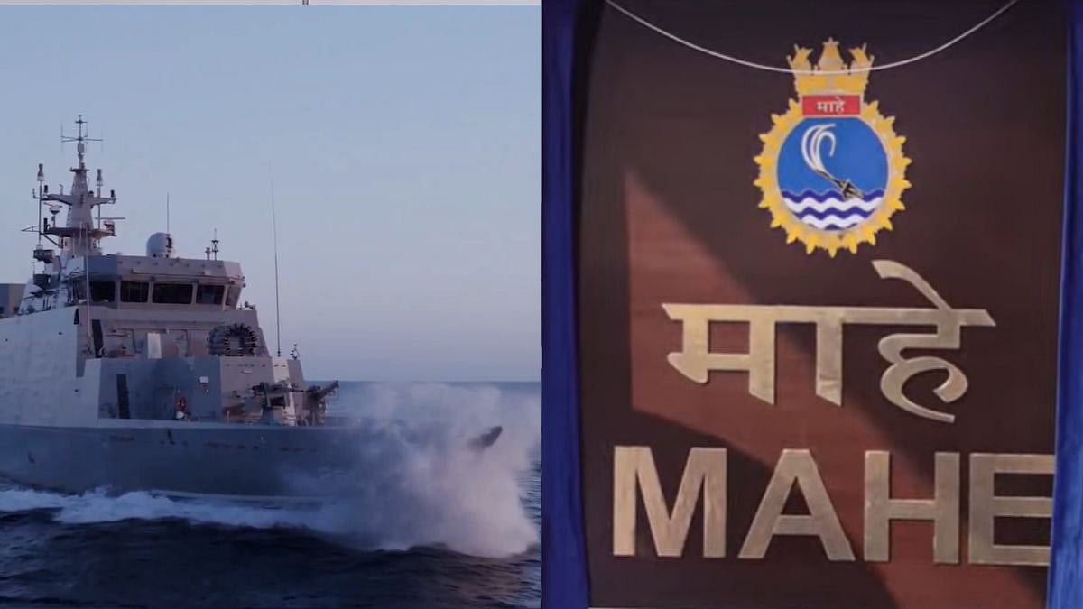 Indian Navy Commissions 'Silent Hunter' Anti-Submarine Warfare Vessel, INS Mahe, At Naval Dockyard In Mumbai | VIDEO 