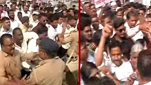 'We Will Demolish The Wall': Kolhapur Villagers Protest Road Closure Due To Airport Expansion -...