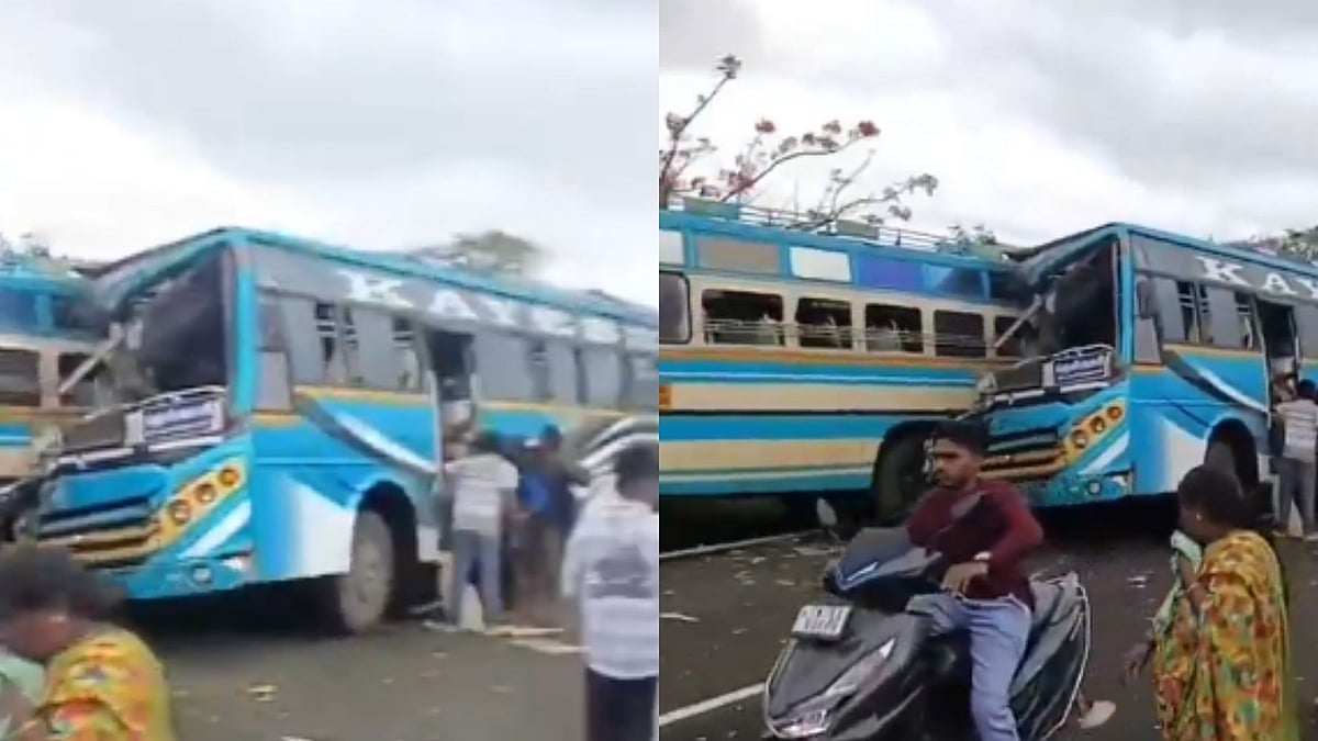 6 Killed, Over 40 Injured In Horrific Bus Collision In Tamil Nadu’s Tenkasi - VIDEO