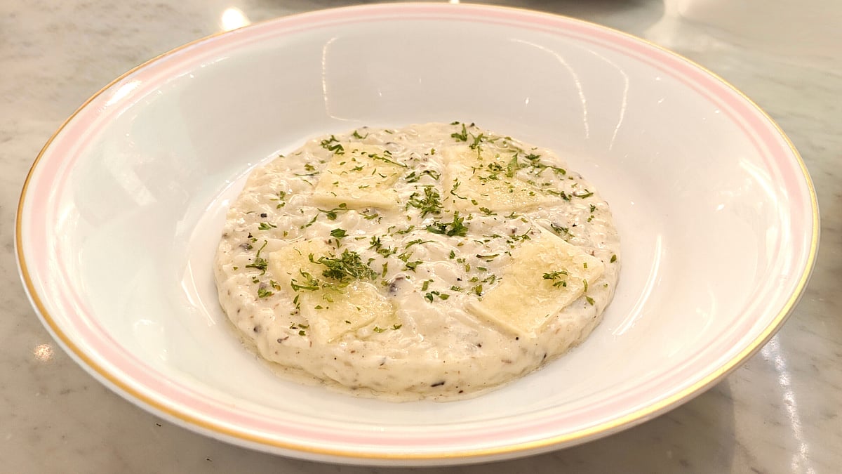The creamy, cozy and unapologetically indulgent Truffle Risotto