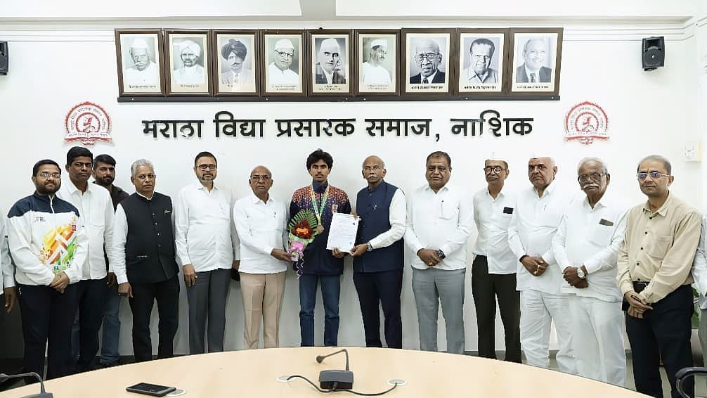 Nashik's Sumedh Jadhav Wins Bronze At 69th National Taekwondo Meet