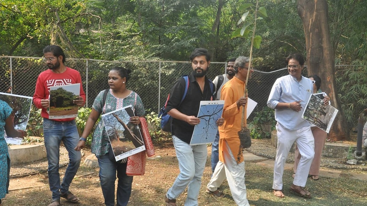 Nashik: Hundreds Rally Against Tapovan Tree-Felling Plan Ahead Of Kumbh Mela