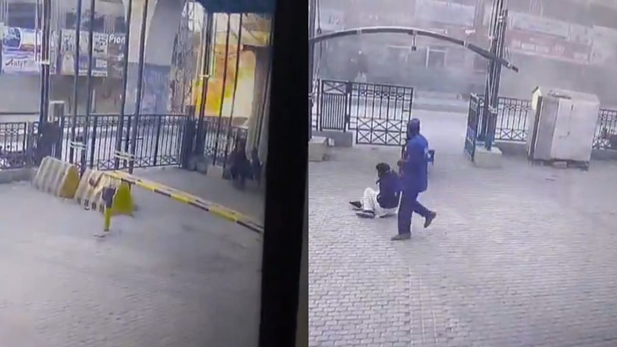 Video Shows Exact Moments Of Suicide Bombing Outside Main Gate Of Pakistan's Paramilitary...