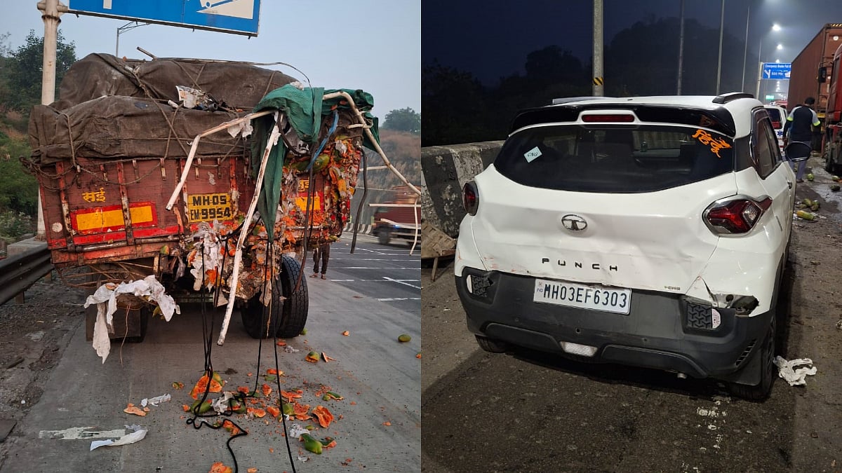 1 Dead, 2 Injured In Four-Vehicle Crash On Mumbai–Pune Expressway 