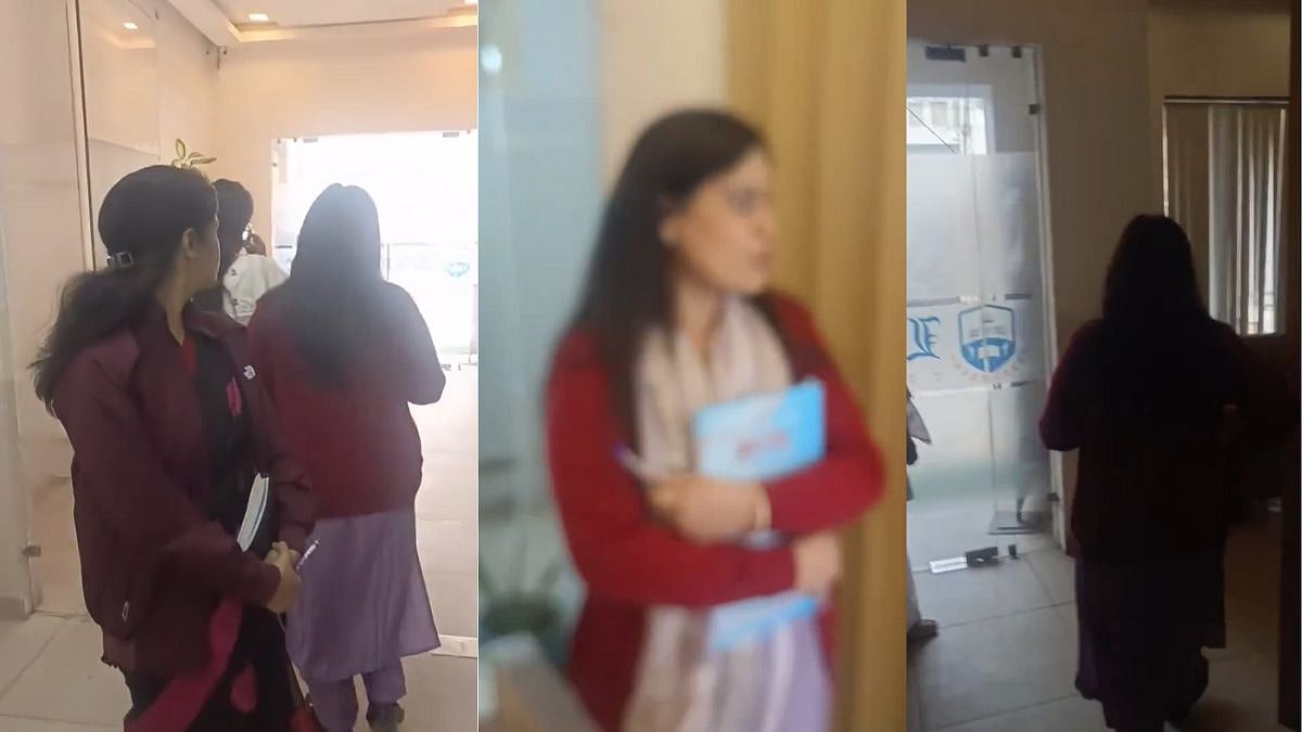 ‘Meri Beti Ke Pair Ki Haddi Kaise Tod Di’: Viral Video Shows Parents Confronting Teachers At Gurugram School Over Alleged Assault 