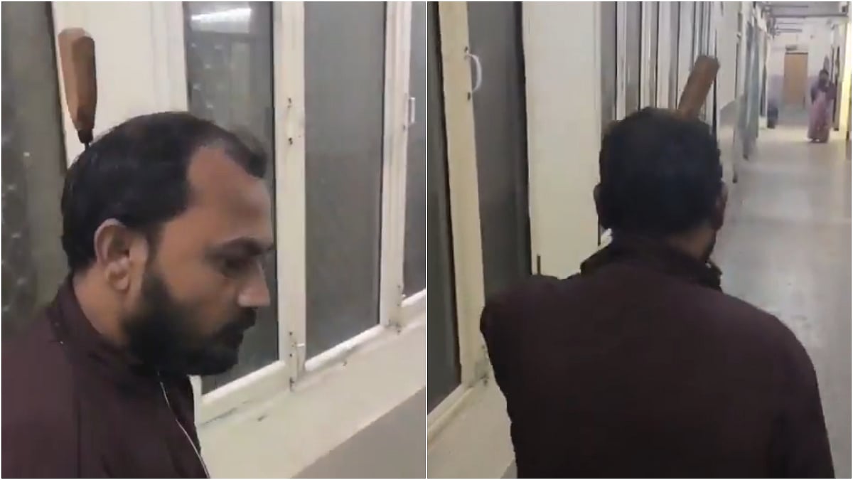 VIDEO: Agra Man Walks 3 Km To Hospital With Ice-Breaker Stuck In His Head After Bike-Borne...