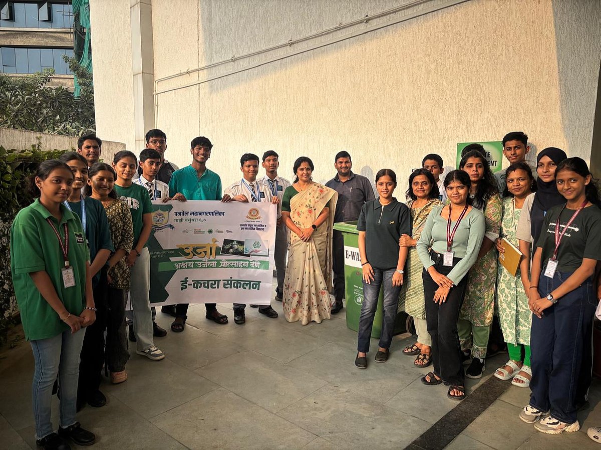 Panvel Municipal Corporation launches a two-day renewable energy awareness drive under Majhi Vasundhara Abhiyan 6.0