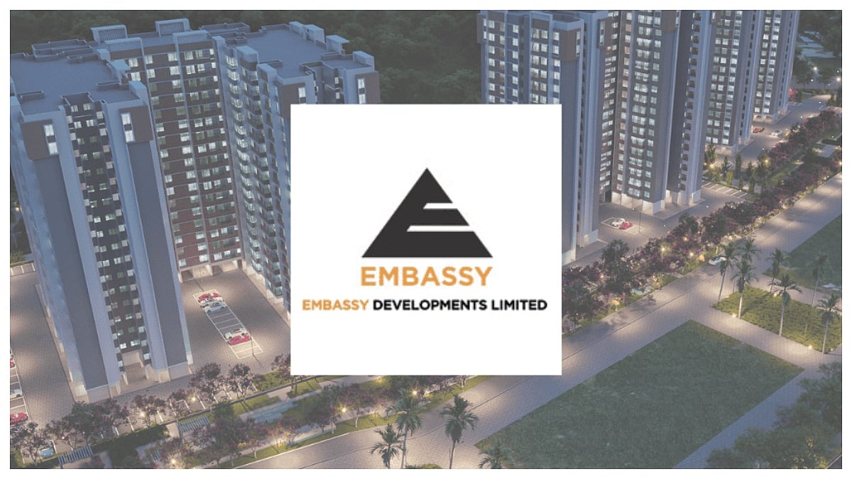 Realty Firm Embassy Developments To Pour ₹10,300 Crore Into Six New Residential Projects In...