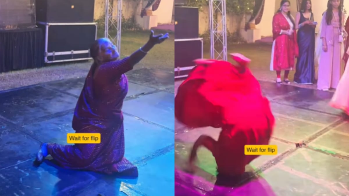 'Apne Waqt Ki Nora Fatehi': 75-Year-Old Granny Stuns Crowd With Her 'Headflip & Epic Moves' At Wedding Ceremony | WATCH 