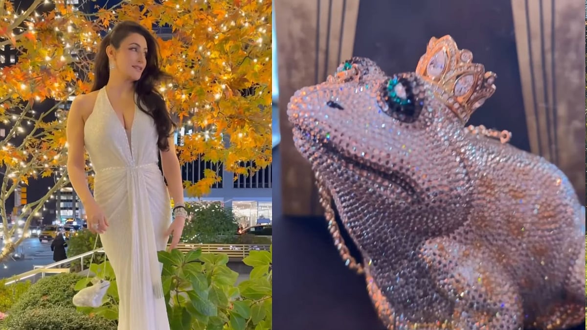 Shalini Passi Brings ₹5 Lakh 'Frog Bag' At 53rd International Emmy Awards Red Carpet 