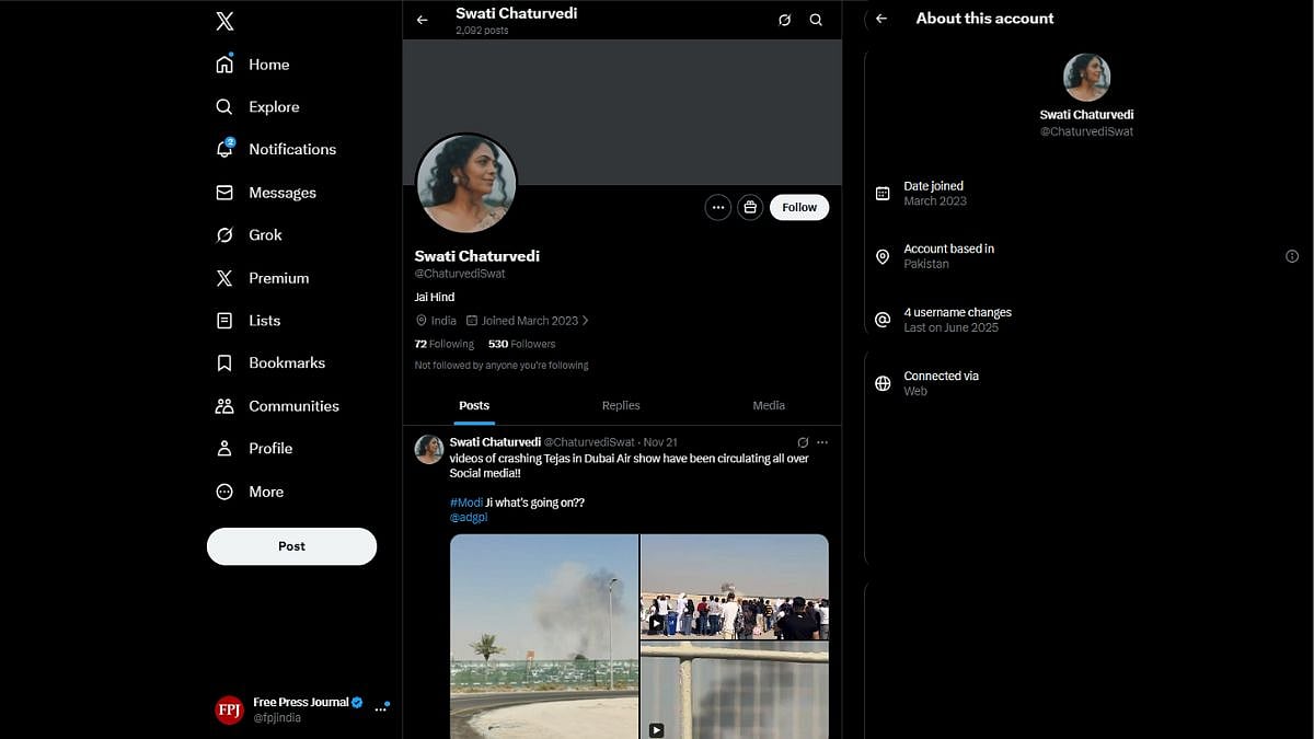X's New 'About This Account' Tool Exposes Pakistan-Linked Trolls Stirring Political Chaos In India 