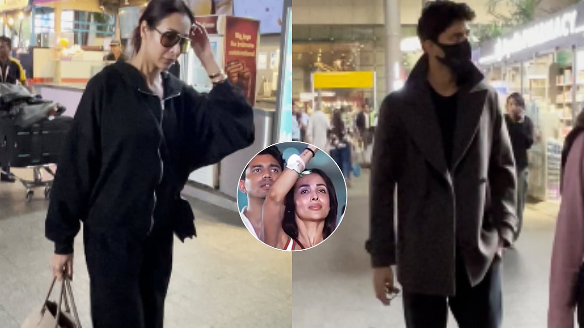 Malaika Arora SPOTTED With Rumoured Boyfriend Harsh Mehta At Mumbai Airport, Duo Leaves Together In...