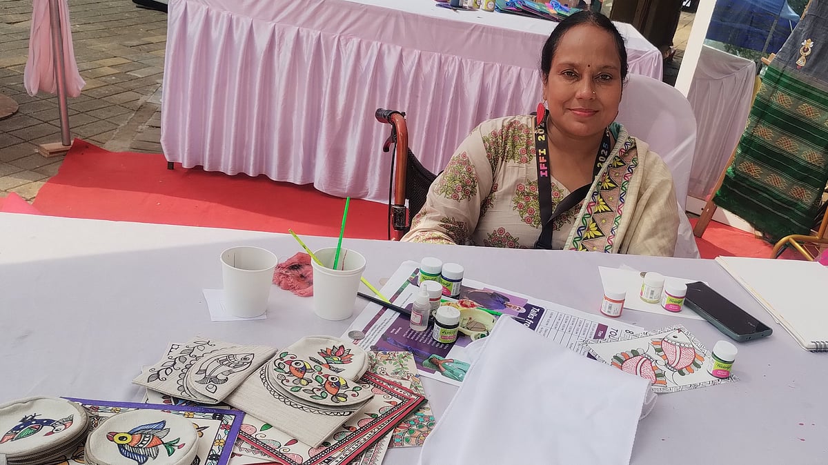 IFFI Exclusive: Madhubani Artist Mamta Bharti Brings Mithila Art To Goa For The First Time 