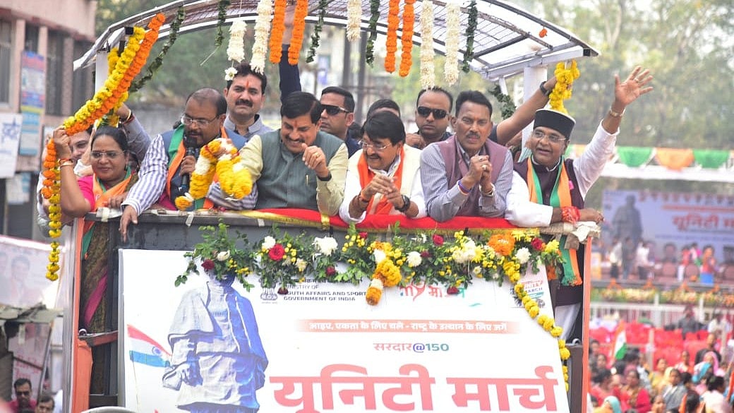 Indore News: Massive Turnout For ‘Sardar @150 Unity March'; CM Mohan Yadav, Kailash Vijayvargiya &...