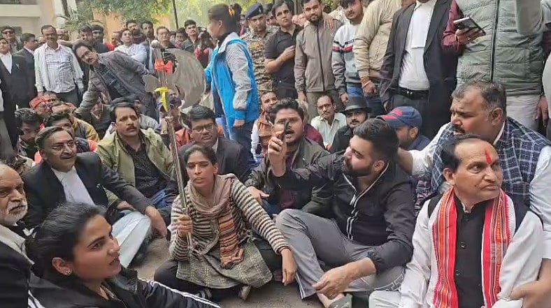 MP News: Community Protests With Sickles Against IAS Santosh Verma Over Controversial Remarks On...