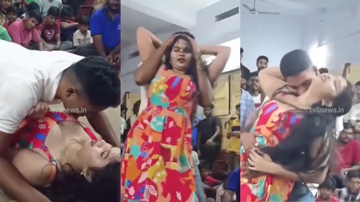 Andhra Pradesh Police Constable Suspended After 'Obscene Folk Dance' With Woman In Front Of Minors Goes Viral; WATCH 