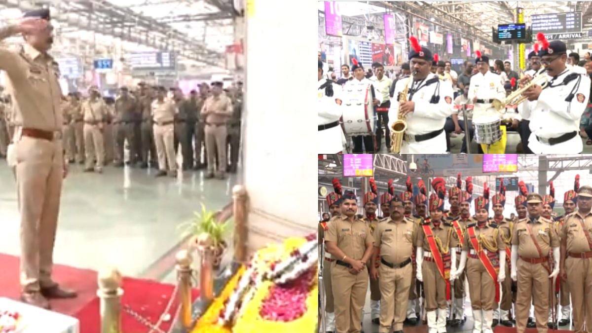 26/11 Mumbai Attack 17th Anniversary: Police Pays Tribute To Deceased Passengers & Railway Staff At...