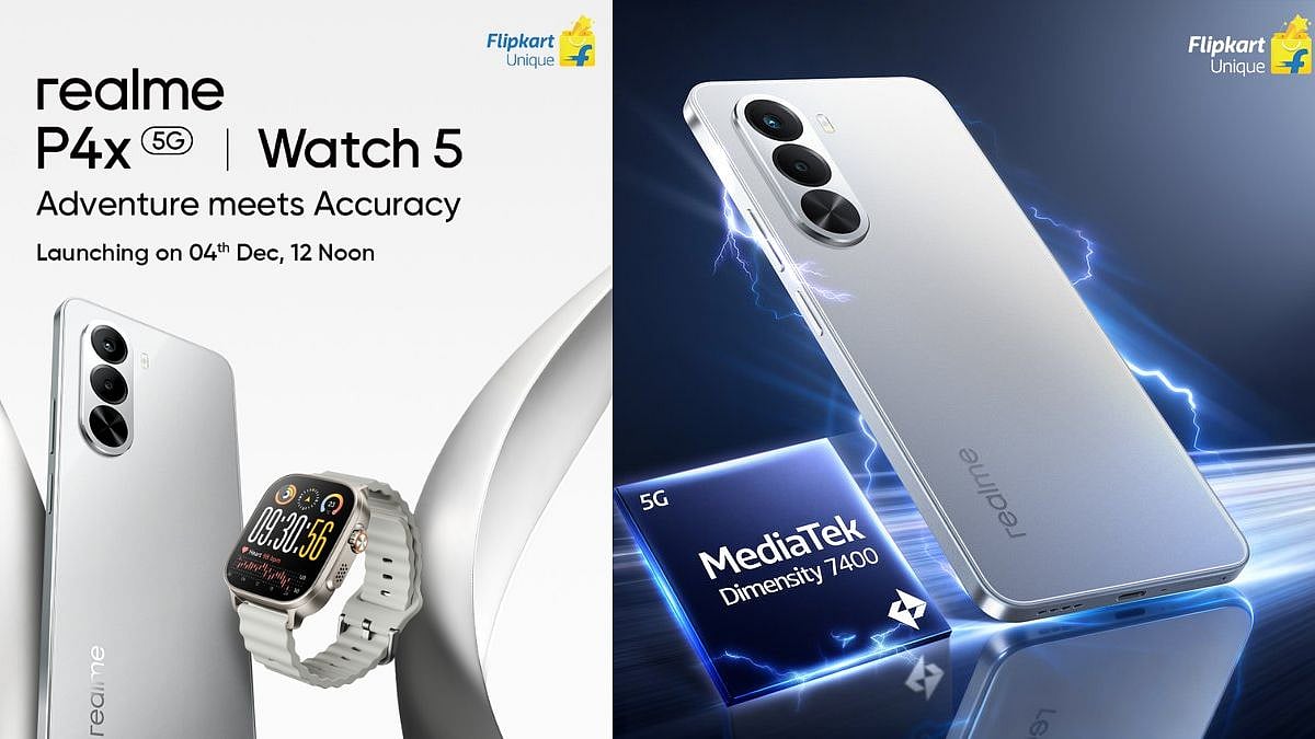 Realme P4x, Realme Watch 5 To Launch In India On December 4: All You Need To Know 