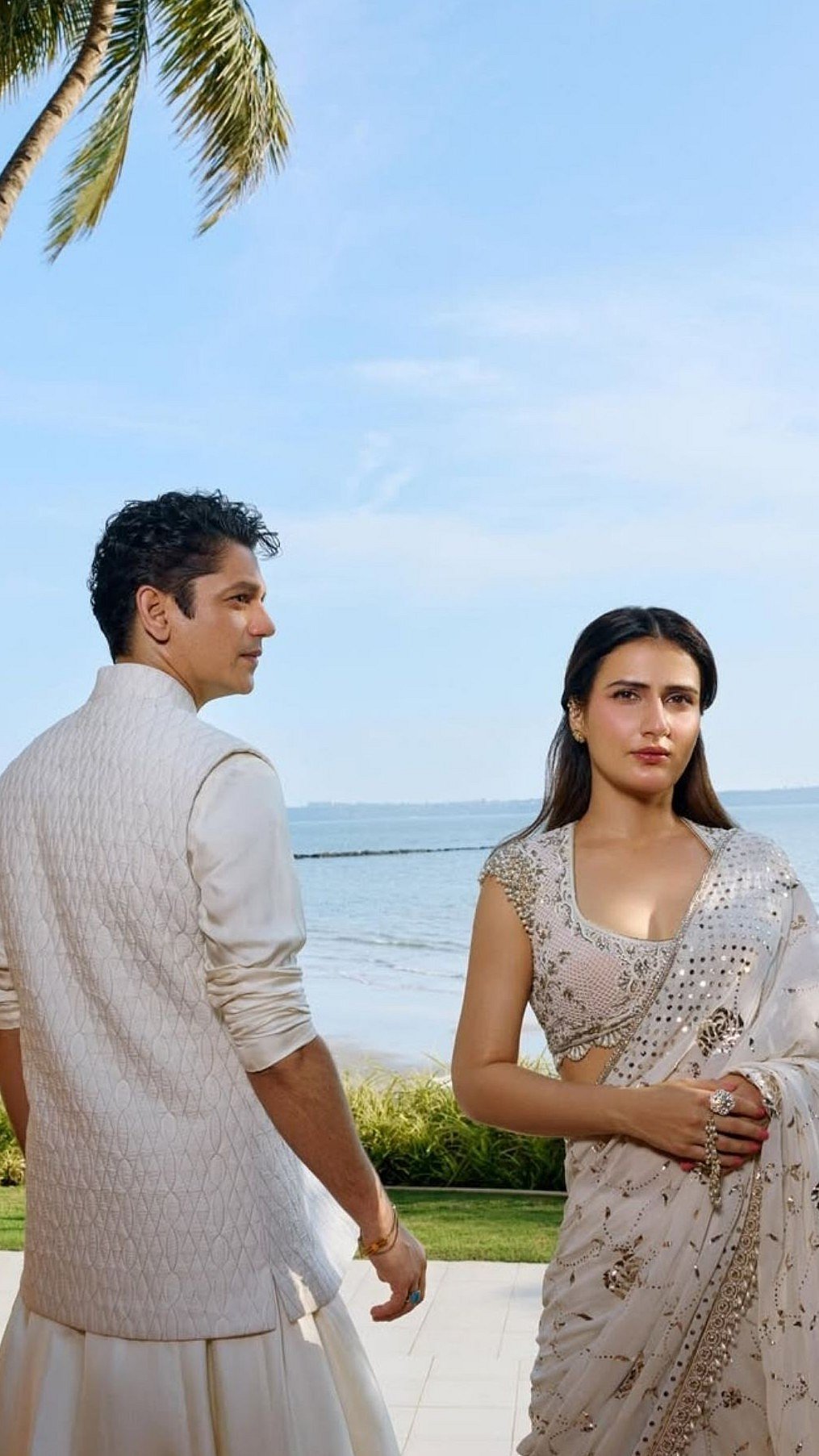 Fatima Sana Shaikh & Vijay Verma Turn Up The Heat In Custom Ivory Manish Malhotra Ensembles 