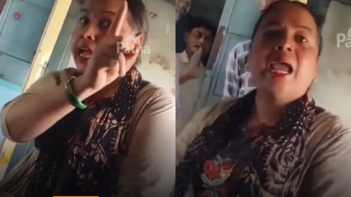 'Patna Tak Chal Tumhe Piece Bana Dungi': Woman Hurls Abuses & Threatens Passenger, Refuses To Move From Reserved Seat Inside Moving Train 