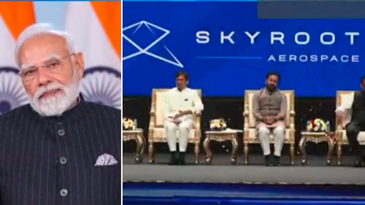 India To Lead Global Satellite Launches, PM Modi Launches Skyroot’s Vikram-I Rocket 