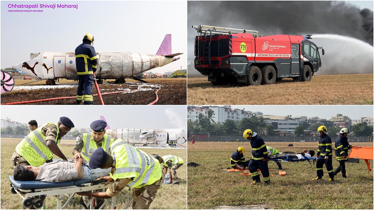 Mumbai News: CSMIA Airport Orchestrates Biennial Full Scale Emergency Exercise To Check Crisis Response Capabilities 
