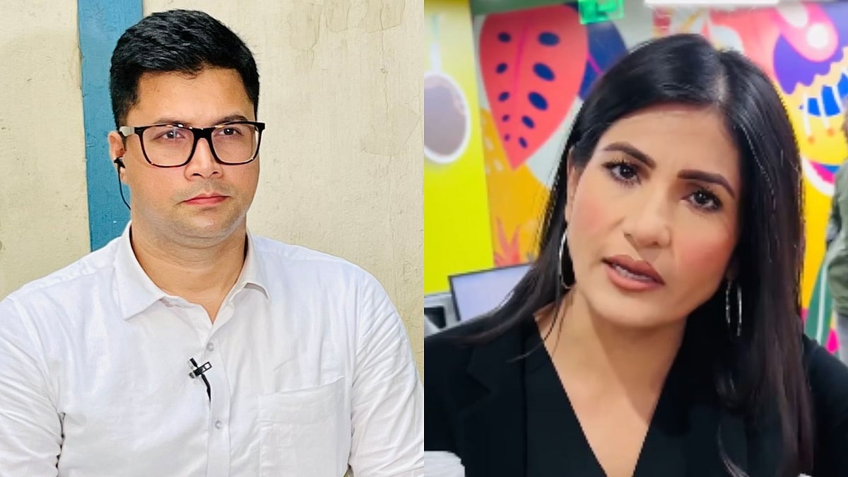 'Badtameez Aadmi..Gande Log': TV Anchor Throws Out Political Analyst Touseef Ahmed Khan From LIVE...