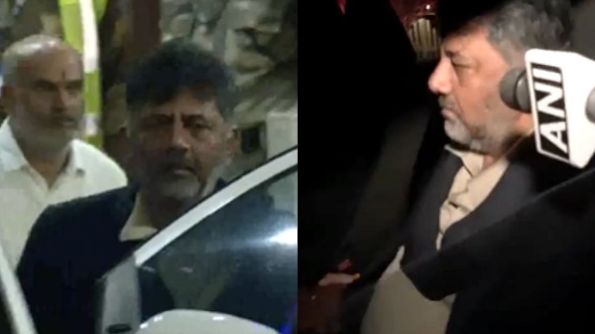 DK Shivakumar Arrives In Mumbai For Private Event Amid Power Tussle With Karnataka CM Siddharamiah 