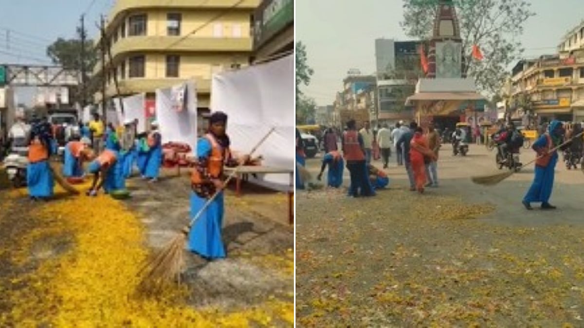 Indore News: Safai Mitras Clean Streets  Minutes After Sardar Patel's Unity March Passes; Mayor...