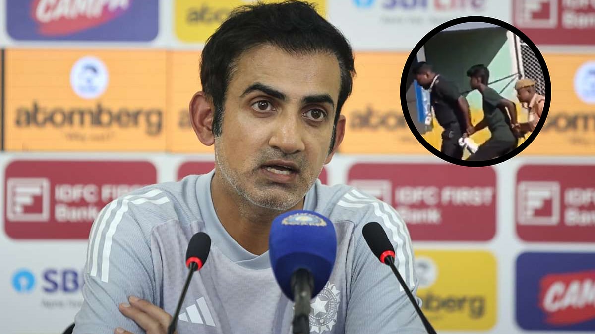 IND vs SA 2nd Test: Fan Arrested For ‘Gautam Gambhir Hay Hay’ Chant After India Suffers Heavy Defeat In Guwahati; Video 