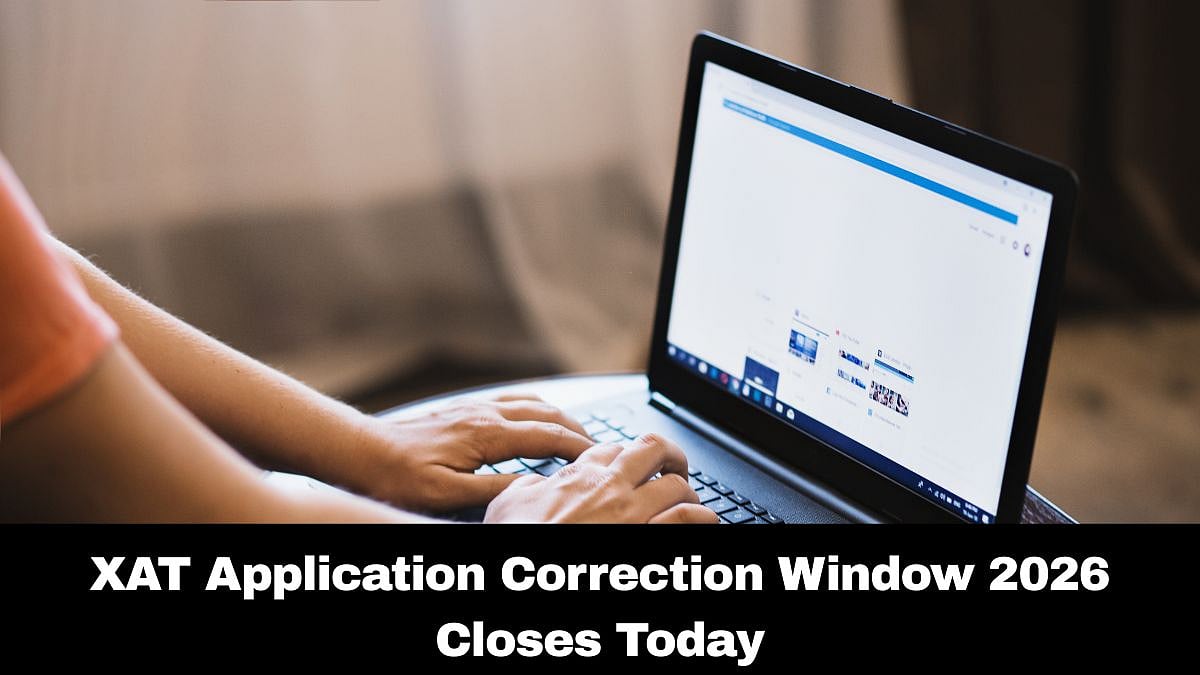 XAT Application Correction Window 2026 Closes Today; Check Details Here 