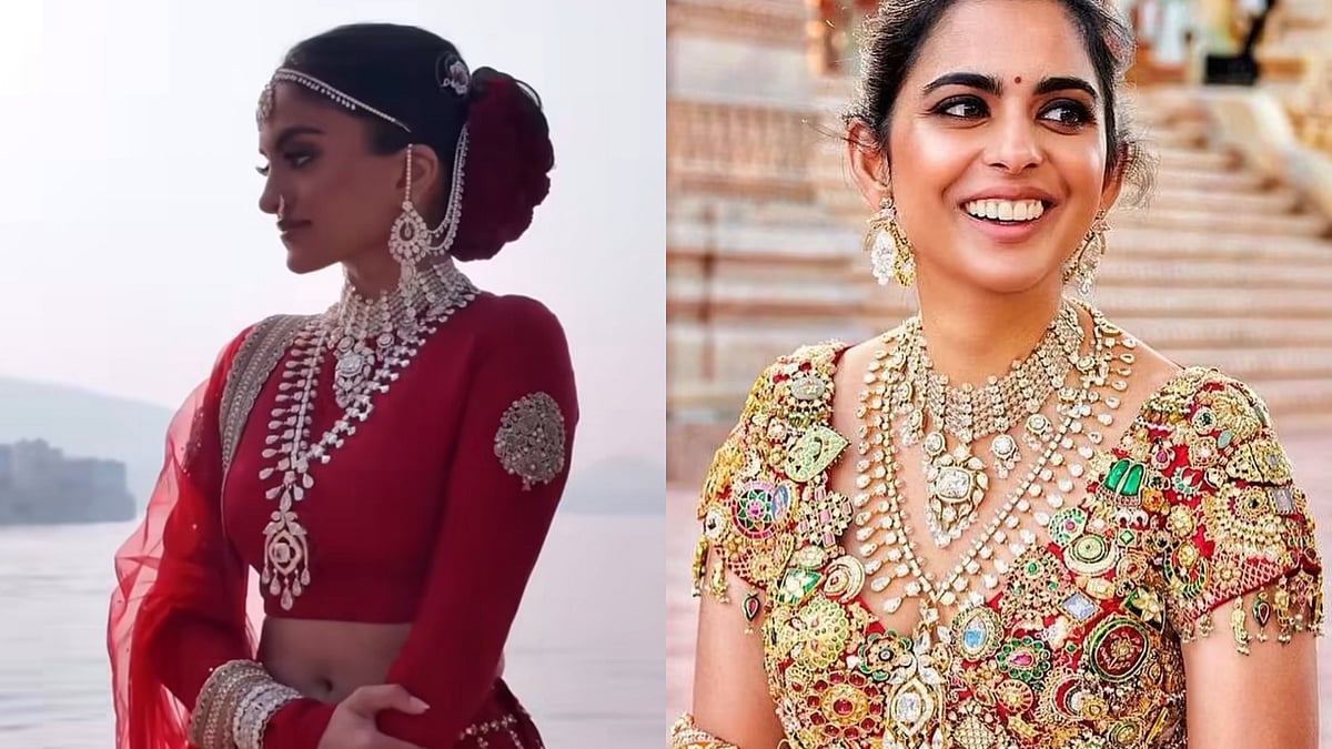 Did Netra Mantena Rewear Isha Ambani's Iconic Wedding Necklace? Viral Udaipur Bride Sparks Buzz 