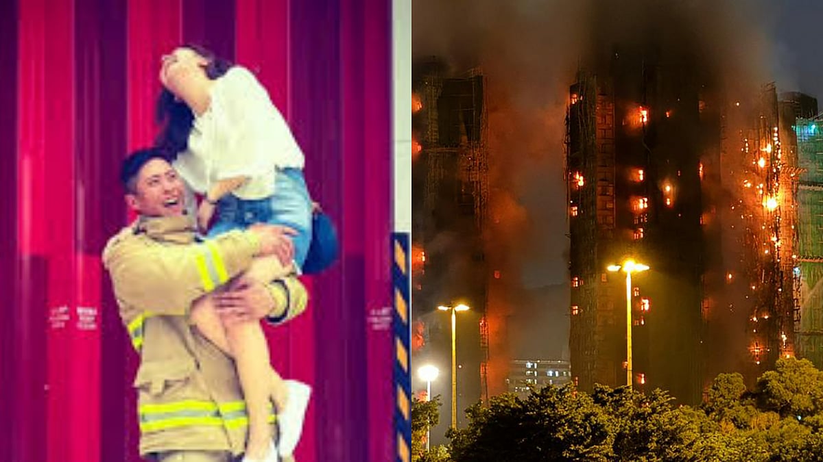 'My Superhero Has Finished..': Girlfriend Of Brave Firefighter Killed In Hong Kong Blaze Pens Emotional Note 