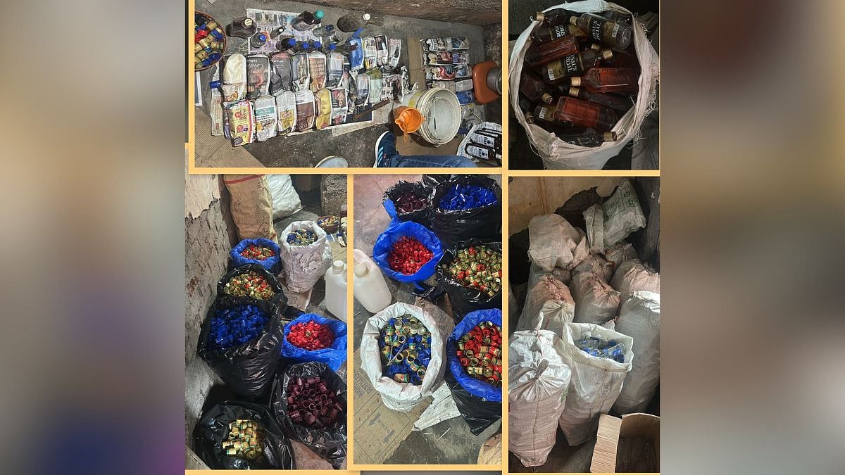 Palghar News: Vasai Crime Branch Busts Fake Liquor Manufacturing Unit In Nalasopara; Seizes Premium...
