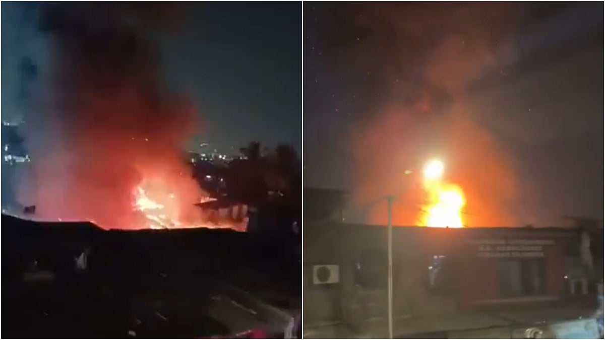 Mumbai Tragedy: Level 3 Fire Destroys 30 Hutments In Kurla’s Kismat Nagar; No Injuries Reported | VIDEO 