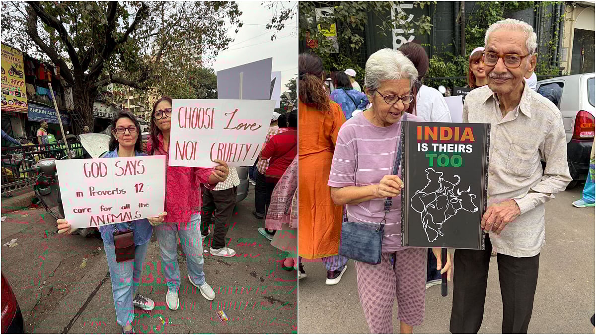 Citizens hold a silent march in Versova demanding humane, lawful solutions for Mumbai’s community dogs